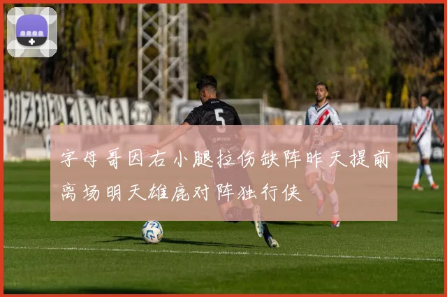 字母哥因右小腿拉伤缺阵昨天提前离场明天雄鹿对阵独行侠
